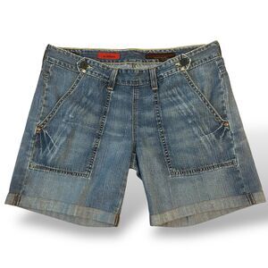 AG Adriano Goldschmied the Admire Jean Shorts Women 28 Pants Cut Into Shorts